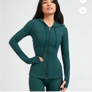 Buffbunny Green Zip Jacket